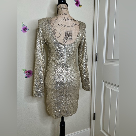 Here comes the sun Sequins Cocktail Dress - Picture 14 of 14